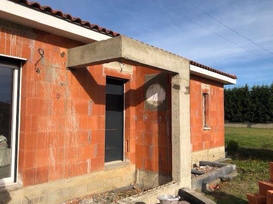 Réalisation de maçonnerie près de Saint-Gaudens