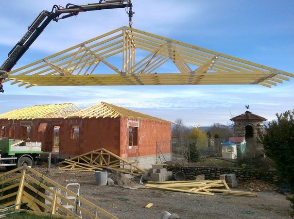 Construction en charpente bois