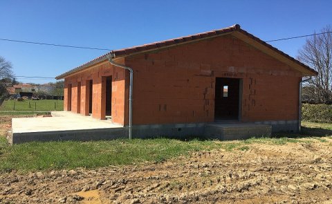 Construction maison et pose de charpente Galan